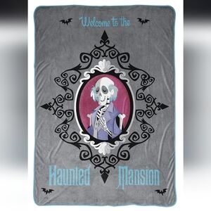 New In Bag Jay Franco Disney Haunted Mansion Blanket 62 X 90